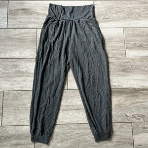 Gray Sweatpant joggers Maternity